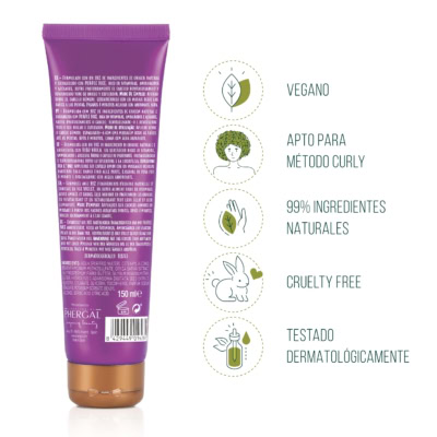 Naturtint masque capillaire hydratant purple rice 150ml