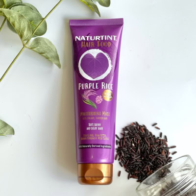 Naturtint masque capillaire hydratant purple rice 150ml
