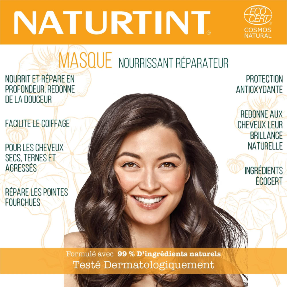 Naturtint masque eco nutri réparateur 150ml