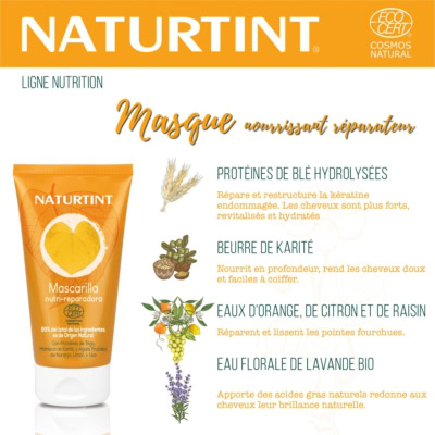Naturtint Masque Eco Nutri Réparateur 150ml