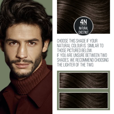 Naturtint Men Gel Colorant Permanent 4N Châtain Naturel 150ml