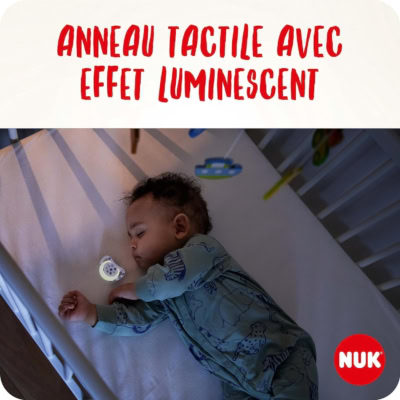 NUK Sucette Star Night 0-6 Mois
