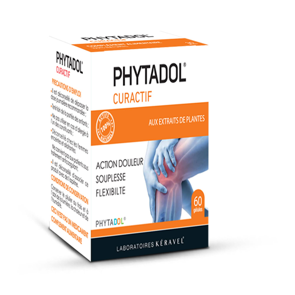 Phytadol curactif 60 gelules