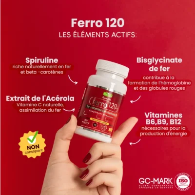 Therapia ferro 120 30 gélules