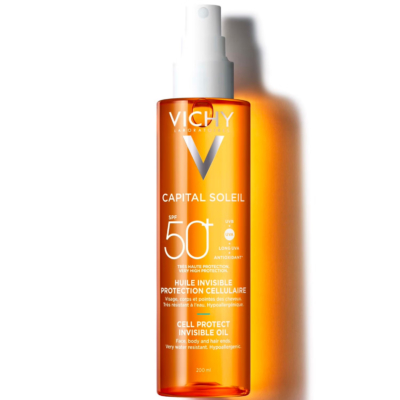 Vichy capital soleil huile de protection cellulaire spf50+ 200ml