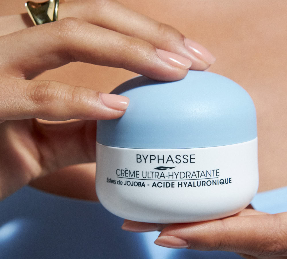 Byphasse crème ultra-hydratante acide hyaluronique skin booster 50ml