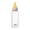 BIBS Biberon Blush Débit Lent PP sans BPA avec Tétine en Latex 0m+ 270ml
