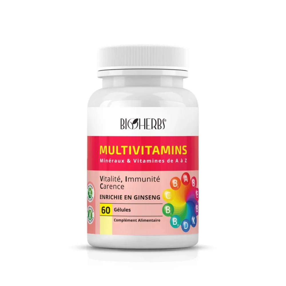 Bioherbs multivitamines 60 gélules