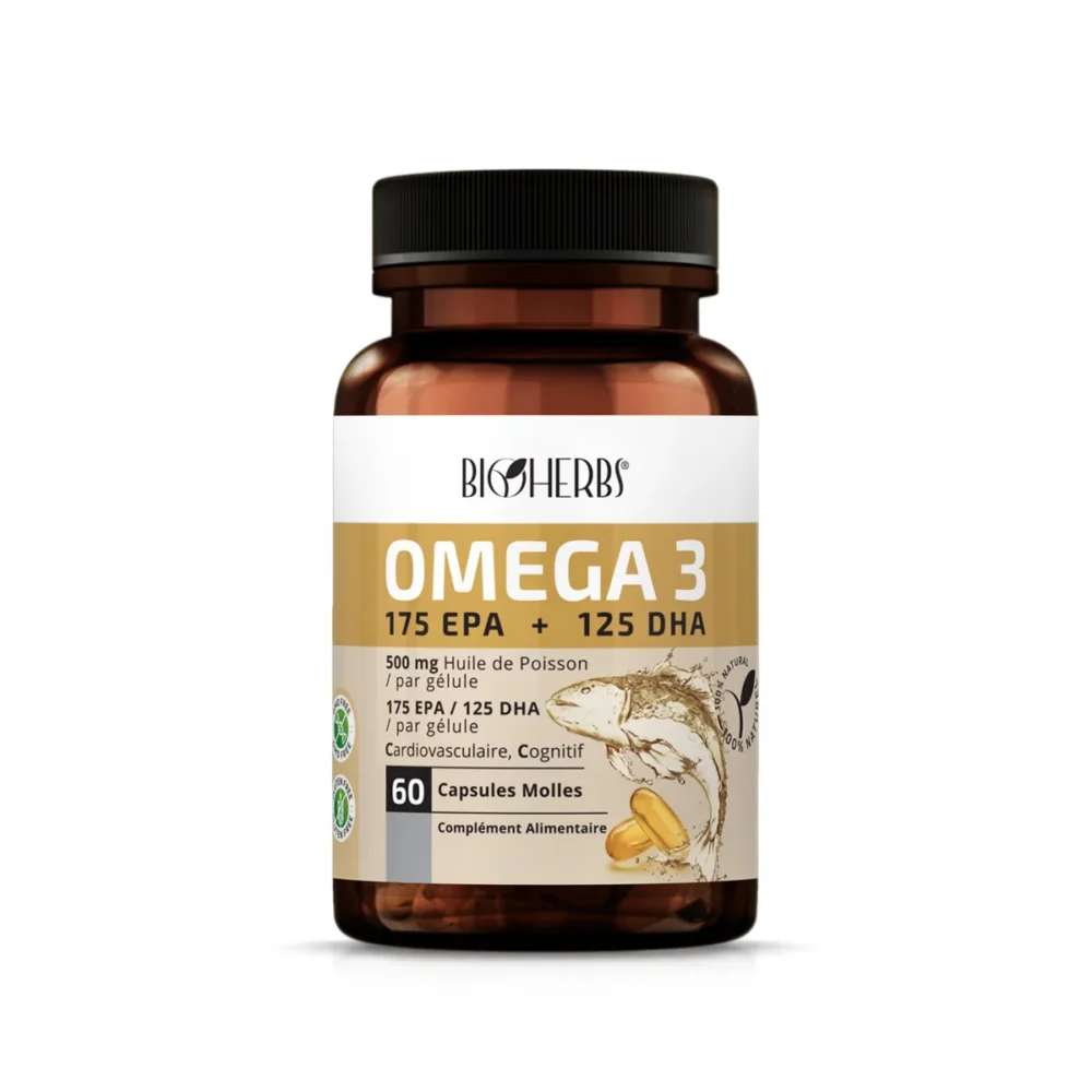 Bioherbs oméga 3 60 gélules
