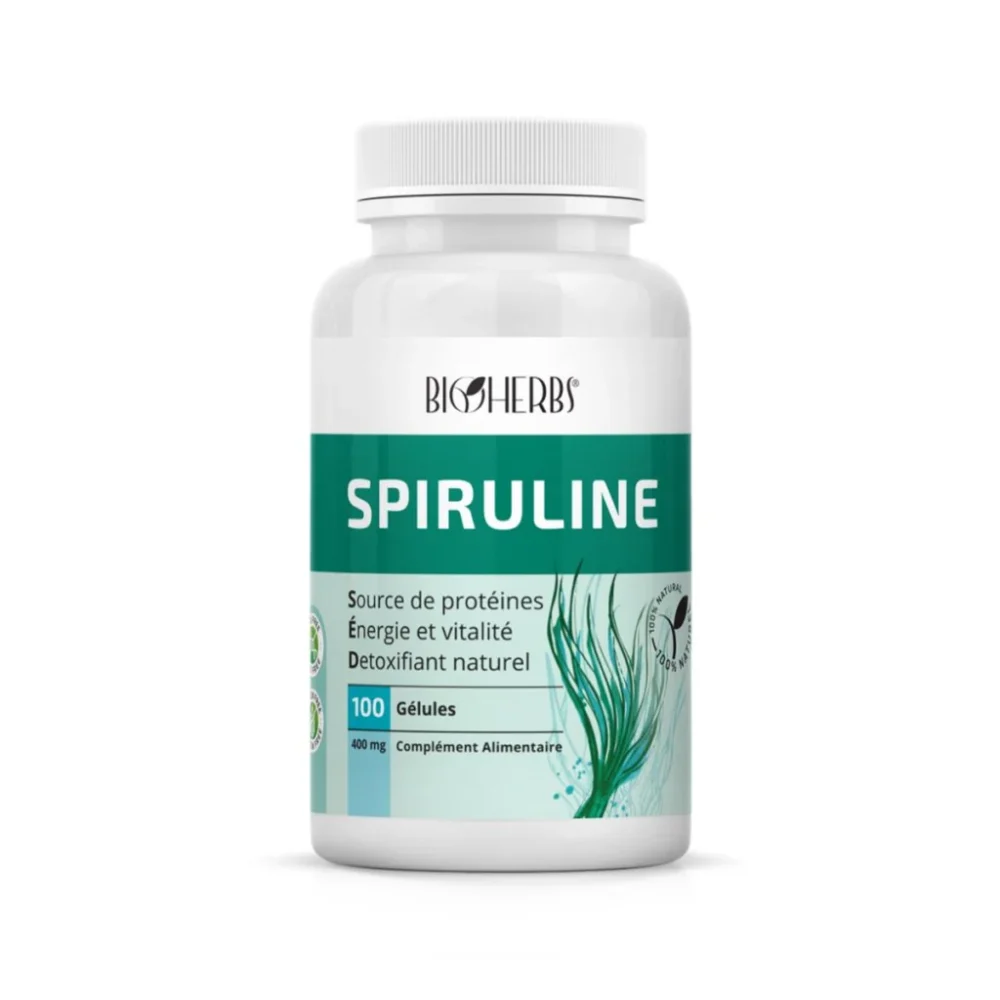 Bioherbs spiruline 100 gélules