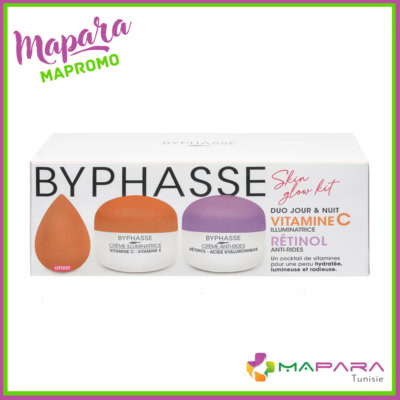 Byphasse Set Crèmes Skin Booster Rétinol et Vitamine C