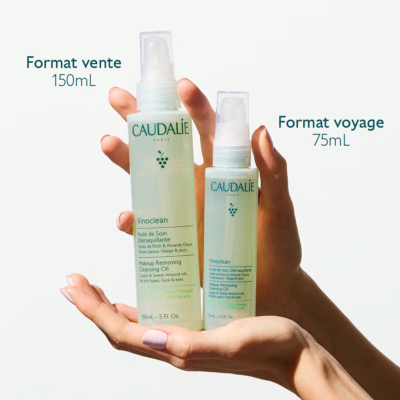Caudalie vinoclean huile de soin démaquillante 75ml