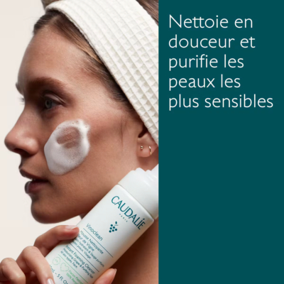 Caudalie vinoclean mousse nettoyante fleur de vigne 150ml