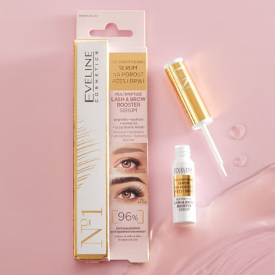 Eveline Serum aux Multipeptides pour Croissance des Cils et Sourcils 4ml