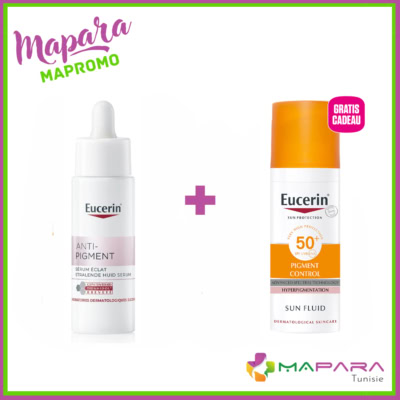 EUCERIN Anti-pigment Serum Eclat-30ml Achete + Eucerin Ecran Anti Pigment Spf50+ 50ml Offert