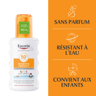 Eucerin sun protection sensitive protect kids spf50+ spray 200ml
