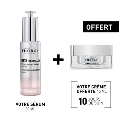 Filorga ncef-revitalize sérum 30ml + ncef-revitalize crème raffermissante 15ml