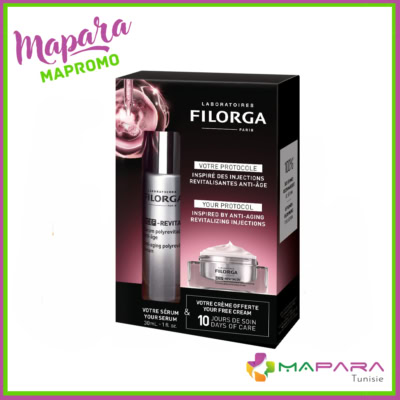 Filorga ncef-reverse sérum 30ml + ncef-reverse crème raffermissante 15ml