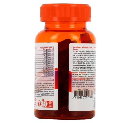 Pediakid gommes multivitaminées arôme cerise 60 unités