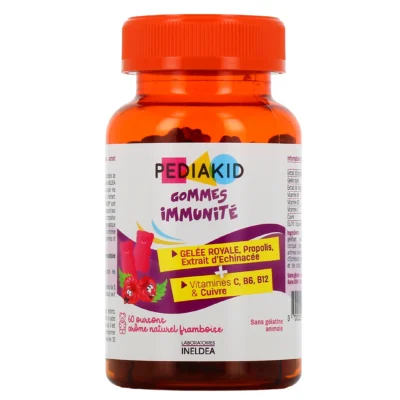 Pediakid Gommes Immunités 60 oursons