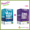 MagBoost Magnésium Bisglycinate 60 gélules + Zinc Boost Bisglycinate 30 gélules
