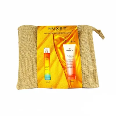 NUXE Sun Eau Délicieuse Parfumante 100ml + Gelée de Douche Prodigieux Floral 200ml (Offerte) + Trousse Offerte