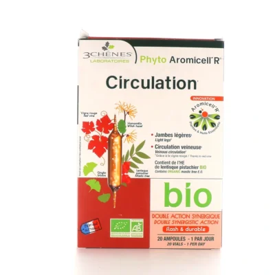 3 Chenes Phyto AromicellR Circulation Bio 20 Ampoules