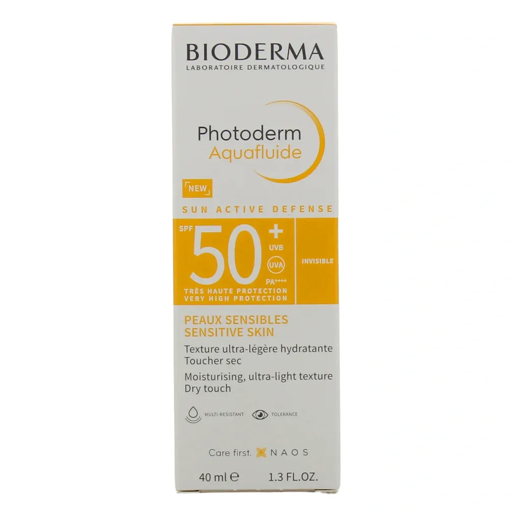 Bioderma photoderm aquafluide sun active defense spf50+ 40ml