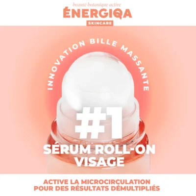 Energiqa serum roll on visage glow 2% vitamine c 30ml