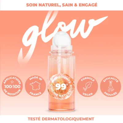 Energiqa serum roll on visage glow 2% vitamine c 30ml