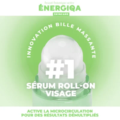 Energiqa serum roll on visage clear 2% niacinamide et zinc 30ml