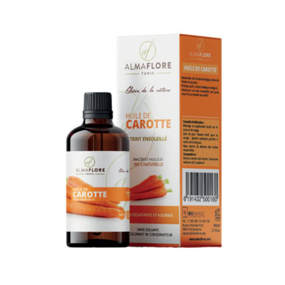 Almaflore Huile de Carotte 100ml