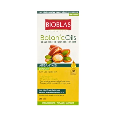 Bioblas Shampoing à l'Huile d'Argan 360ml