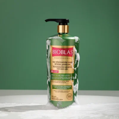 Bioblas shampoing phytokératine cheveux secs et abîmés 1l