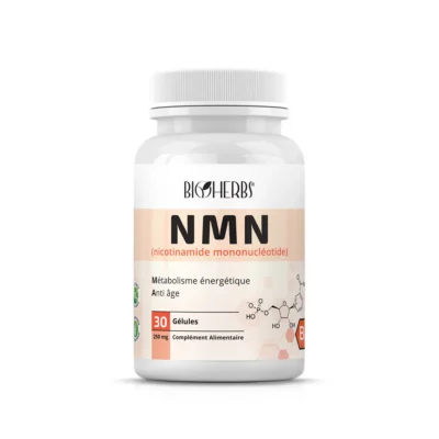 Bioherbs NMN Nicotinamide Mononucléotide 30 gélules