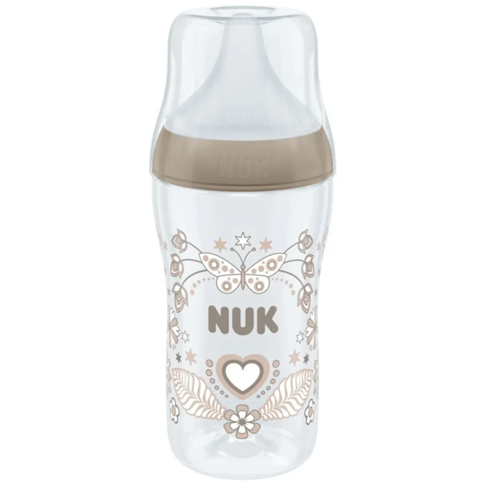 Nuk perfect match biberon avec tétine taille m 3m+ 260ml