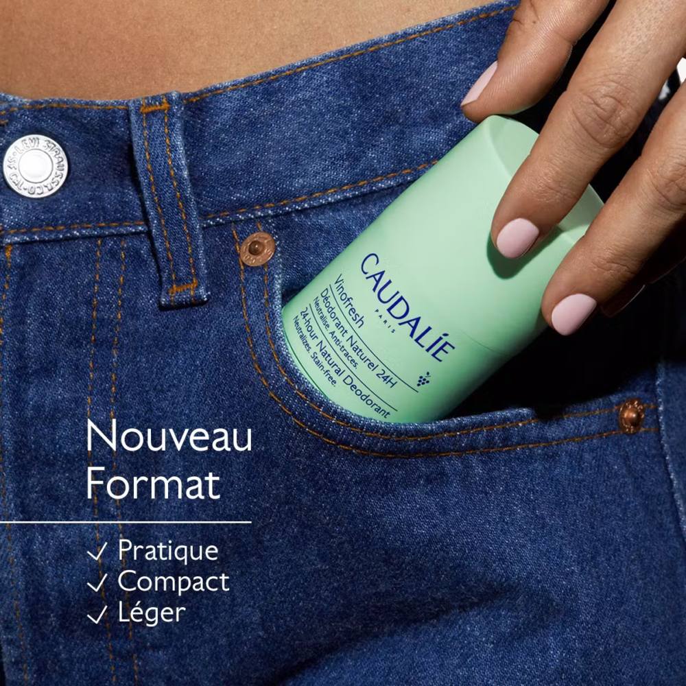 Caudalie vinofresh déodorant stick naturel 50g