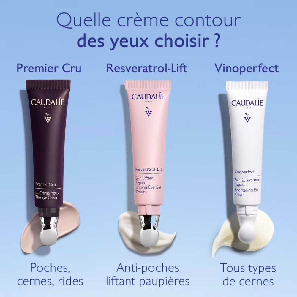 Caudalie vinoperfect soin éclaircissant regard 15ml