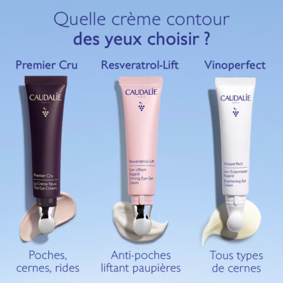Caudalie vinoperfect soin éclaircissant regard 15ml