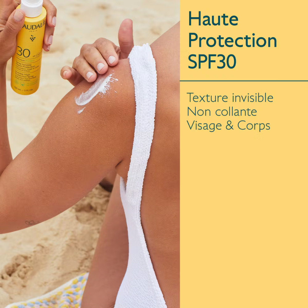 Caudalie vinosun protect spray invisible haute protection spf30 150ml