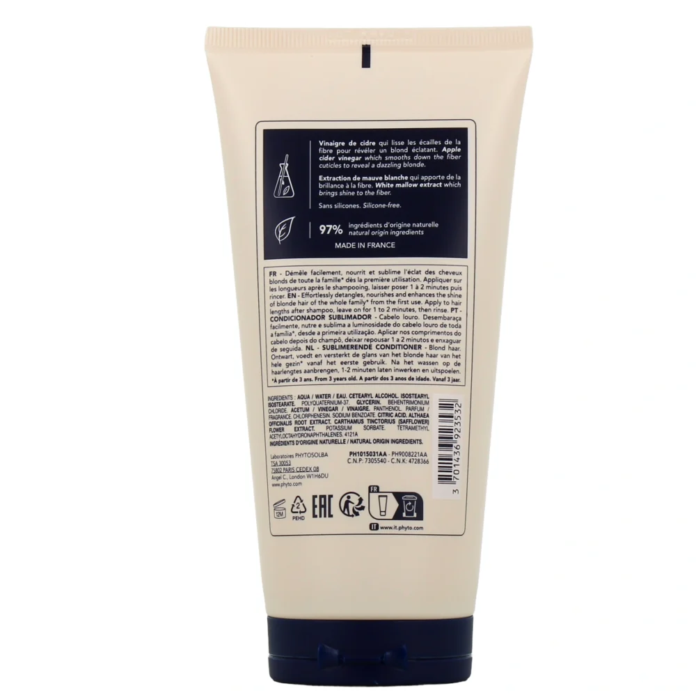 Phyto blond après-shampooing sublimateur 175ml