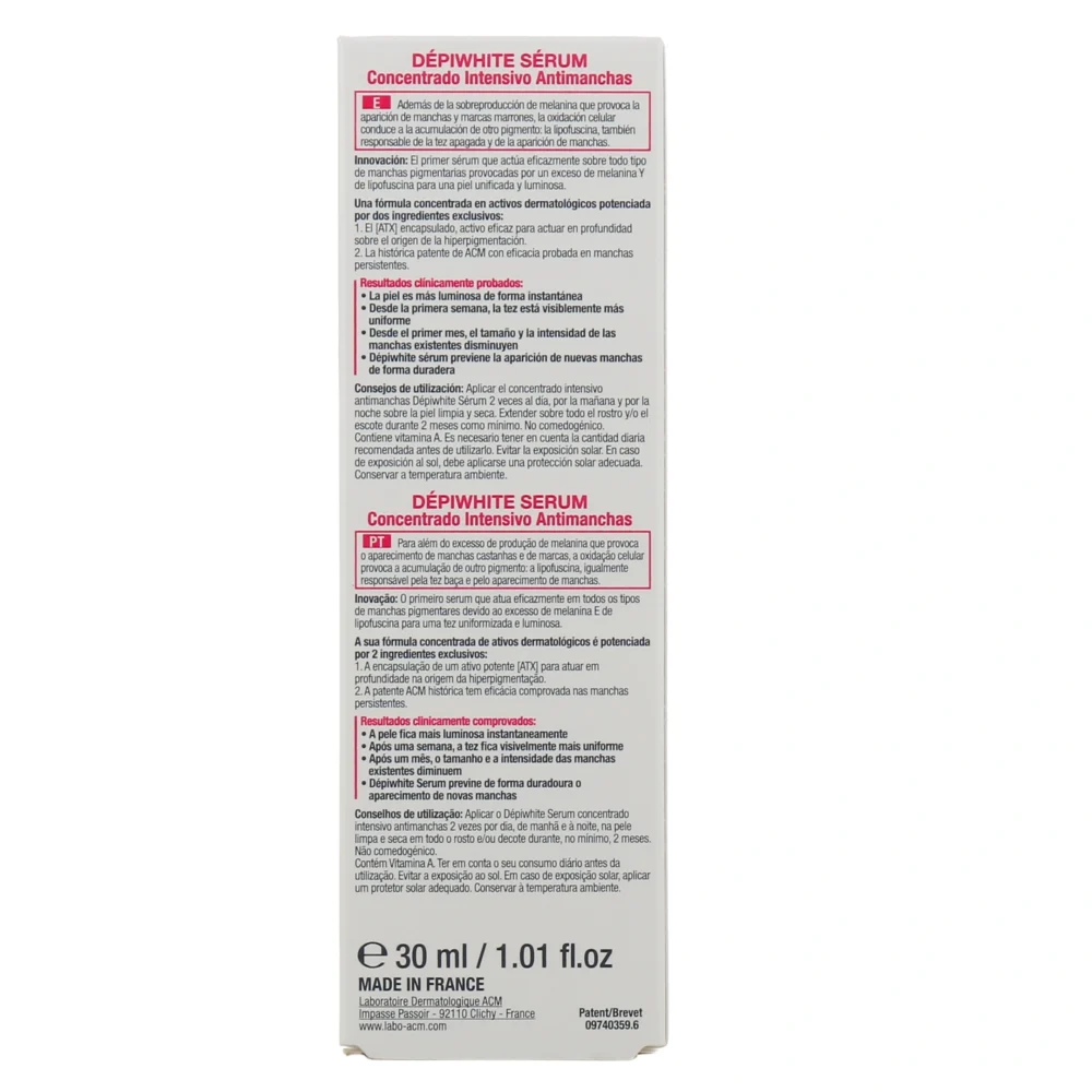 Acm dépiwhite sérum concentré intensif anti-taches 30ml