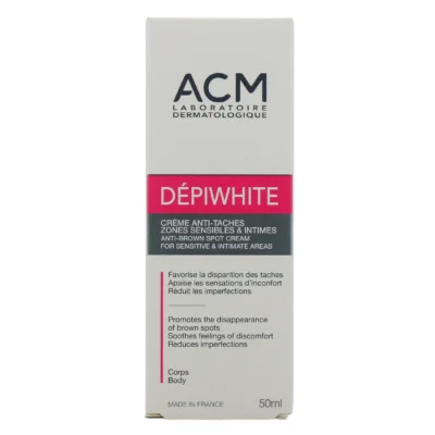 Acm dépiwhite crème anti-taches zones sensibles et intimes 50ml