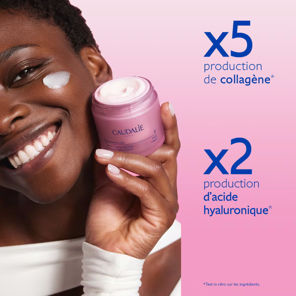 Caudalie resveratrol-lift crème tisane de nuit 50ml