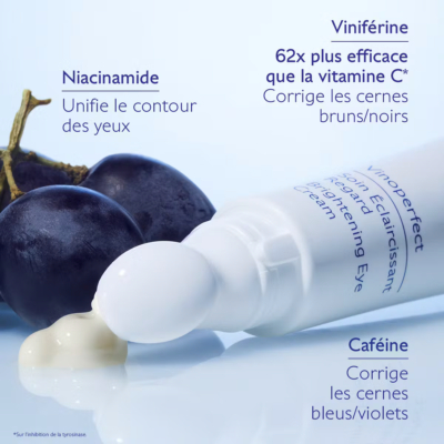 Caudalie vinoperfect soin éclaircissant regard 15ml