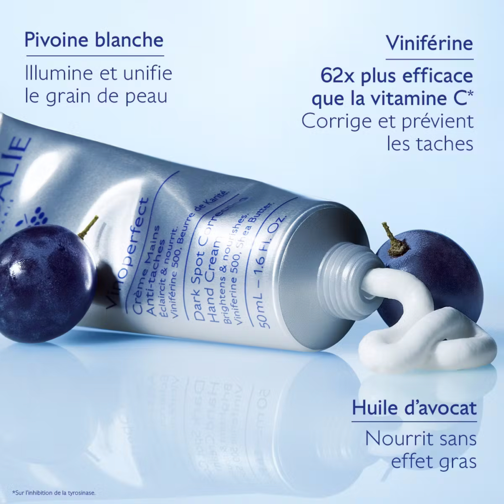 Caudalie vinoperfect creme mains anti-taches 50ml