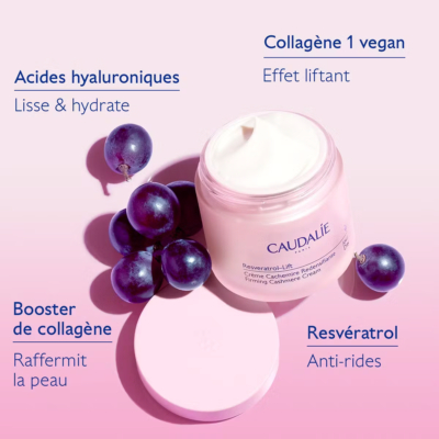 Caudalie resveratrol-lift crème cachemire redensifiante 50ml