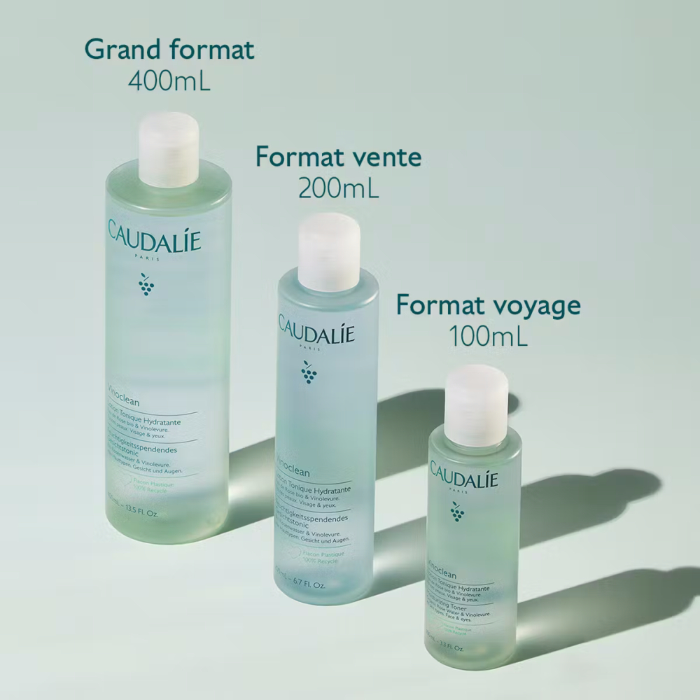 Caudalie vinoclean lotion tonique hydratante 200ml