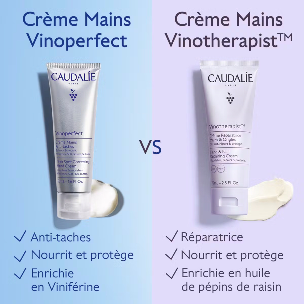 Caudalie vinoperfect creme mains anti-taches 50ml