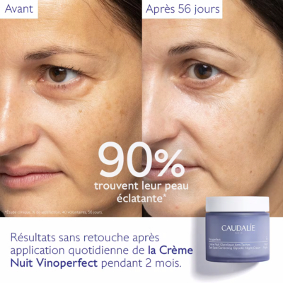 Caudalie Vinoperfect Creme Nuit Glycolique Anti-Taches 50ml